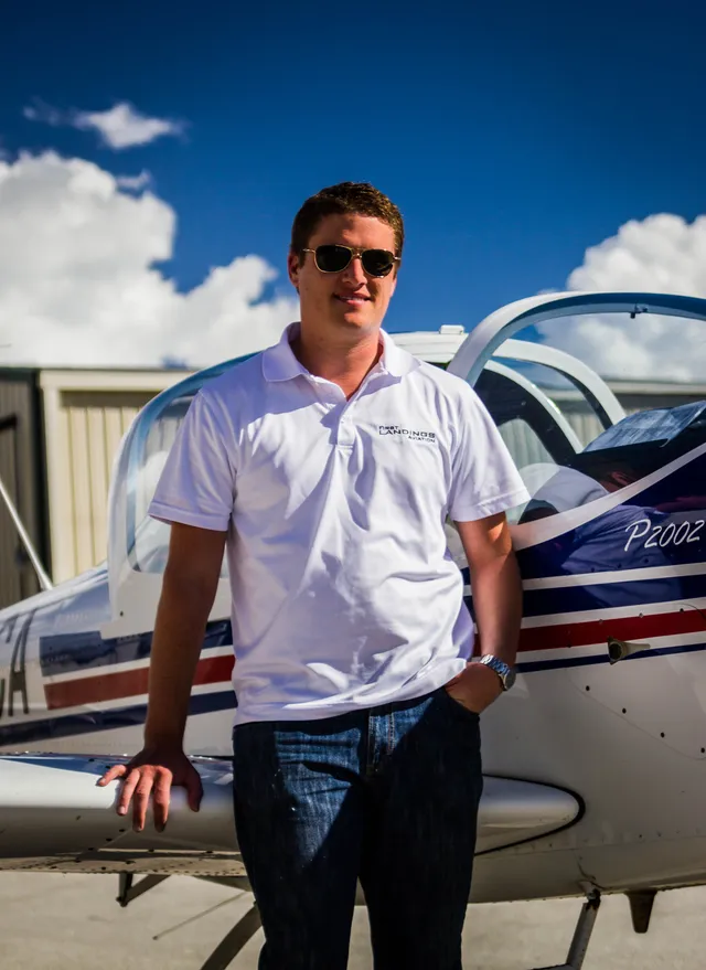 Adam Valencic - flight school owner